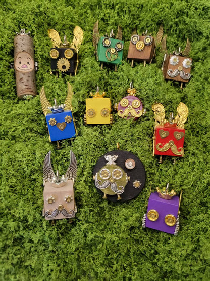 Handmade Robot Charms Mystery Bag