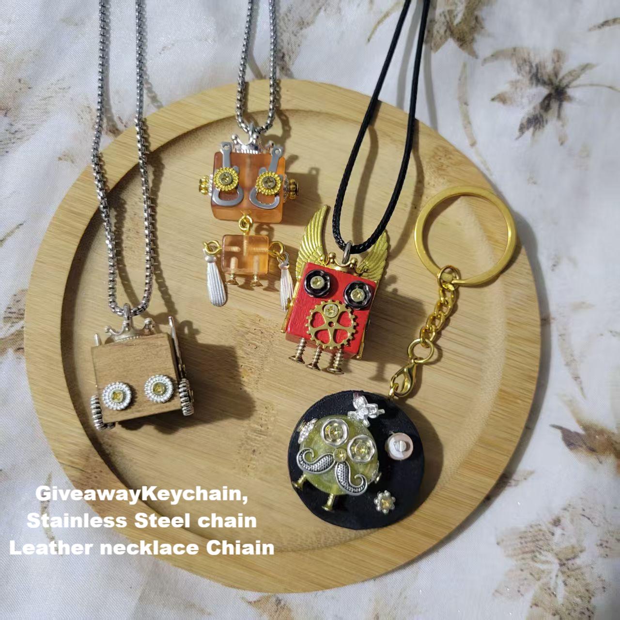 Handmade Robot Charms Mystery Bag