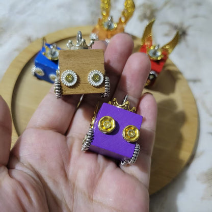 Handmade Robot Charms Mystery Bag