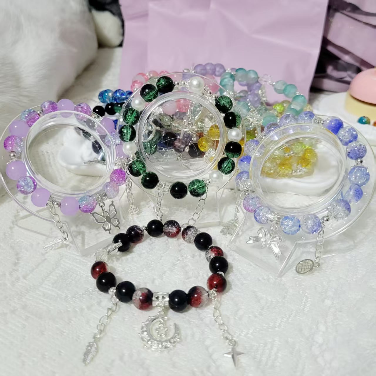 Mystery Glass Beaded Bracelet Blind Bag