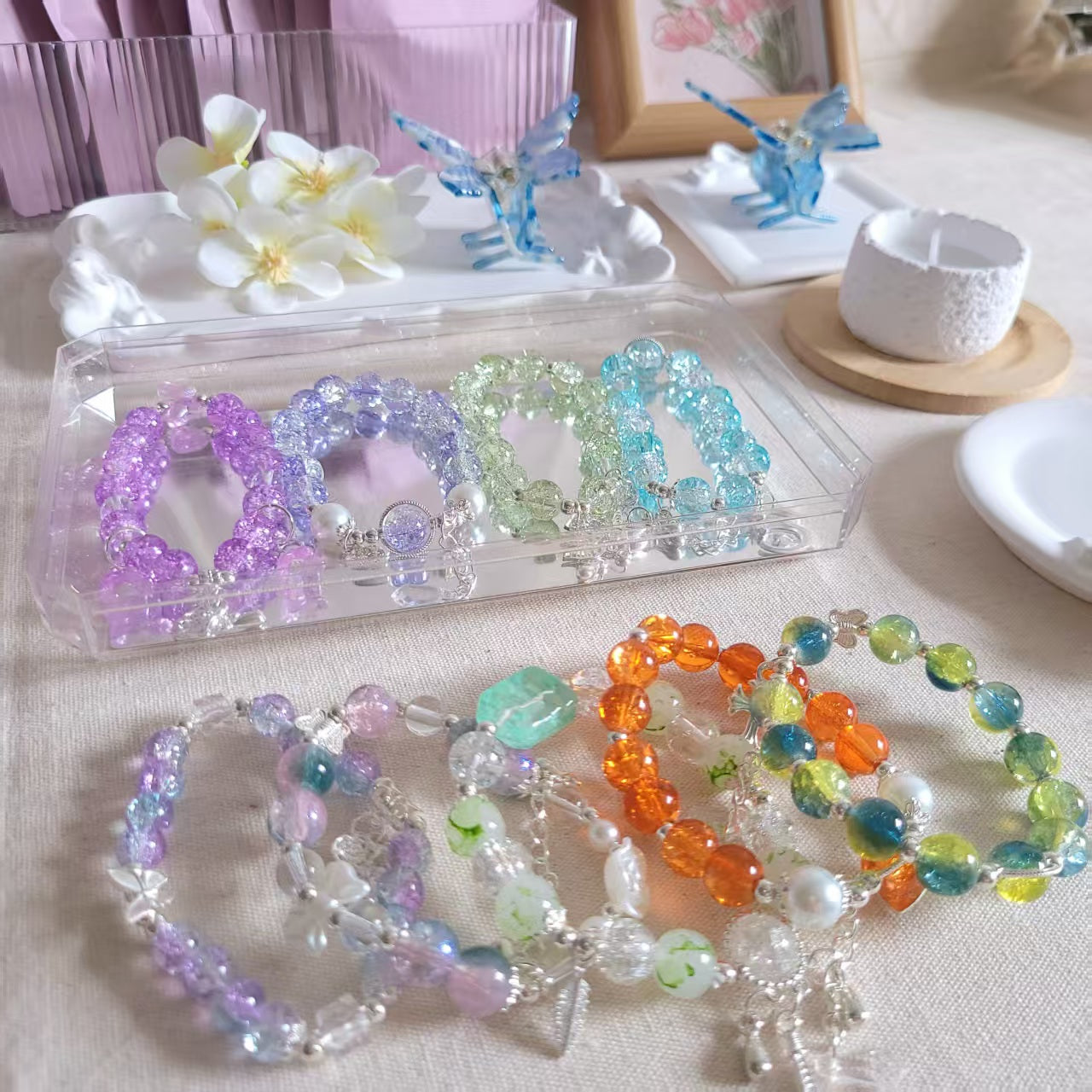 Mystery Glass Beaded Bracelet Blind Bag