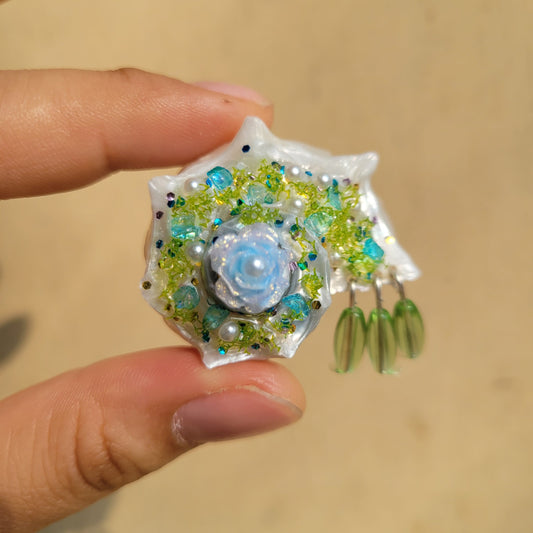 Fairy Sea Shell Necklace Nautilus Pendant