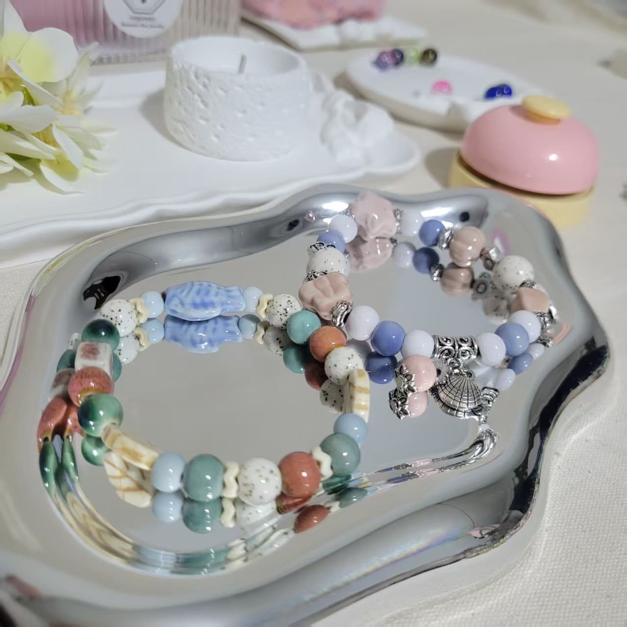 Mystery Ceramic Beaded Bracelet Blind Bag