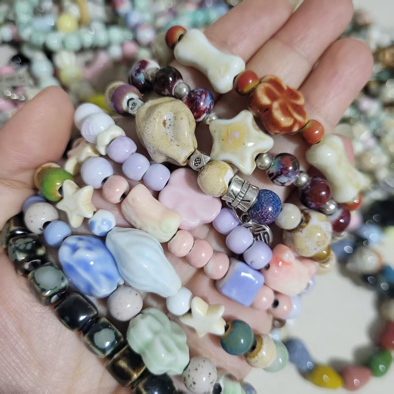 Mystery Ceramic Beaded Bracelet Blind Bag